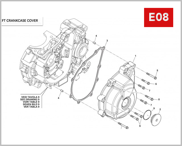 E08 - GENERATOR COVER