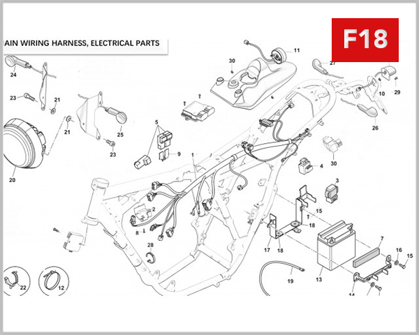 F18 - WIRE HARNESS