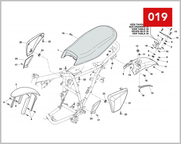 019 - SEAT BODY