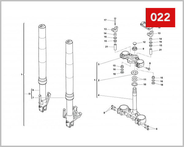 022 - FRONT FORK