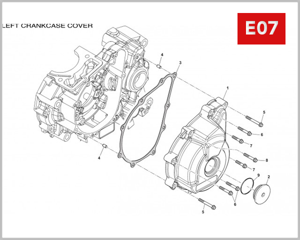 E07 - GENERATOR COVER