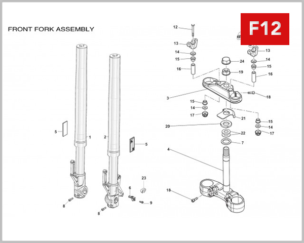 F12 - FRONT FORK