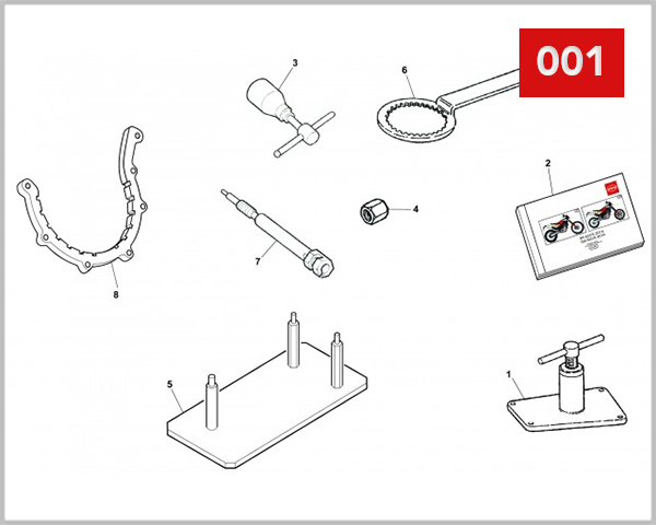 001 - SERVICE TOOLS MANUALS AND CATALOGS