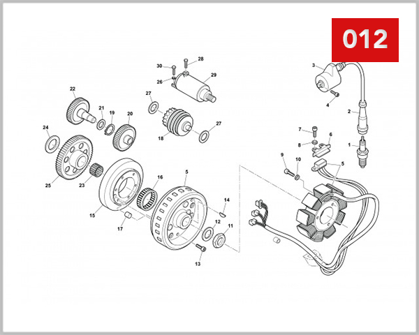 012 - IGNITION SISTEM ELECTRIC SYSTEM