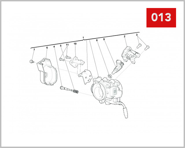 013 - THROTTLE BODY