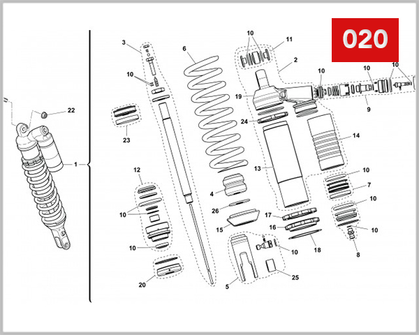 020 - REAR SUSPENSION