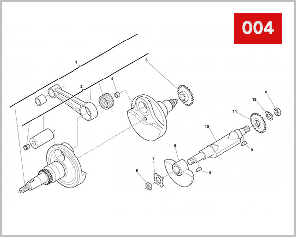 004 - CRANKSHAFT