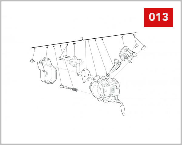 013 - THROTTLE BODY