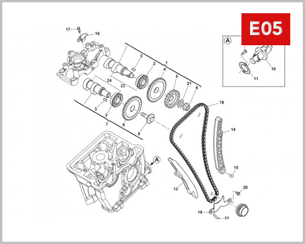 E05 - CAMSHAFT-CHAIN