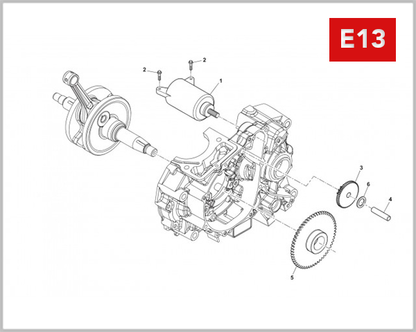 E13 - STARTING MOTOR
