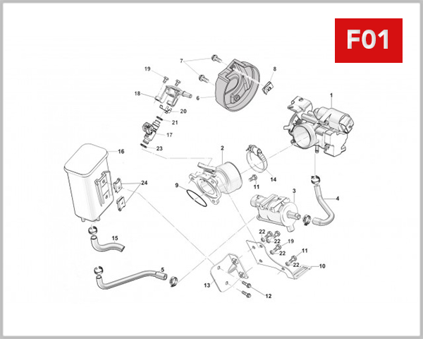 F01 - THROTTLE BODY