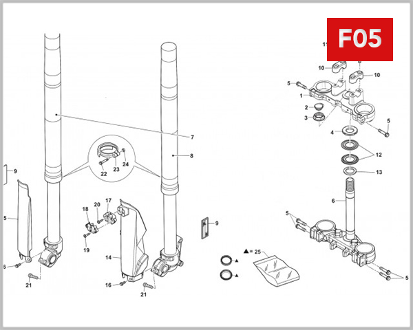 F05 - FRONT FORK