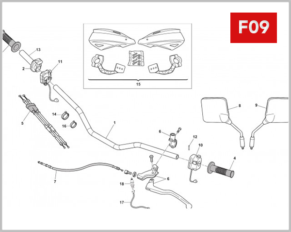 F09 - HANDLEBAR-CONTROLS