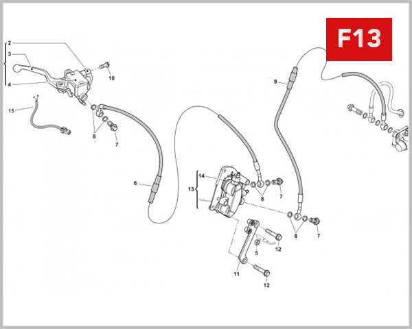 F13 -  FRONT MASTER CYLINDER