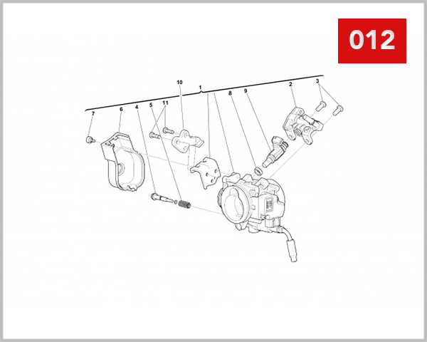 012 - THROTTLE BODY