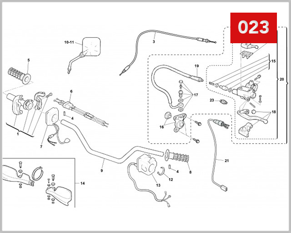 023 - HANDLEBAR CONTROLS