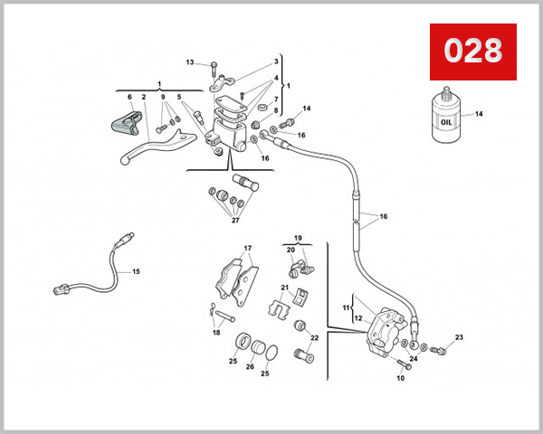 028 - FRONT BRAKING SYSTEM
