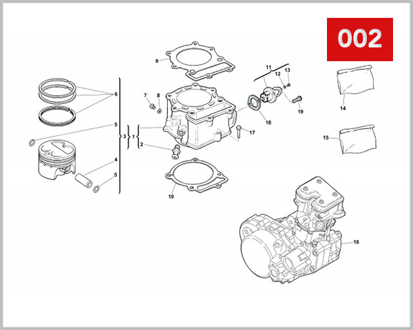 002 - CYLINDER PISTON