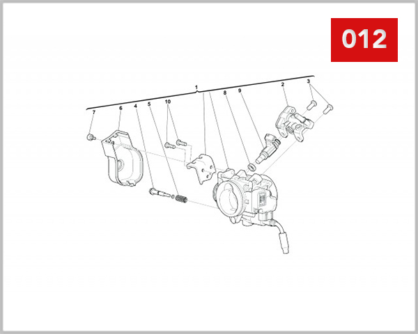 012 - THROTTLE BODY