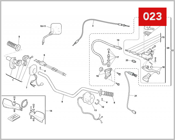 023 - HANDLEBAR CONTROLS