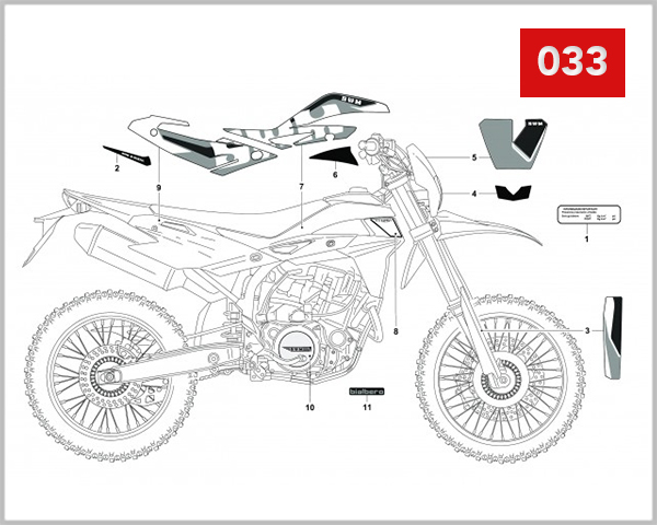 033 - TRANSFER (RS 125R)