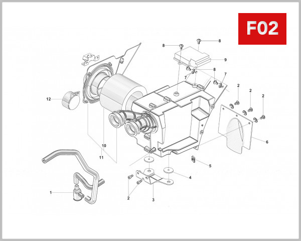 F02 - AIR CLEANER ASSY