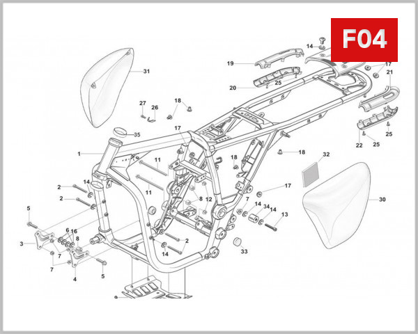 F04 - FRAME ASSEMBLY I