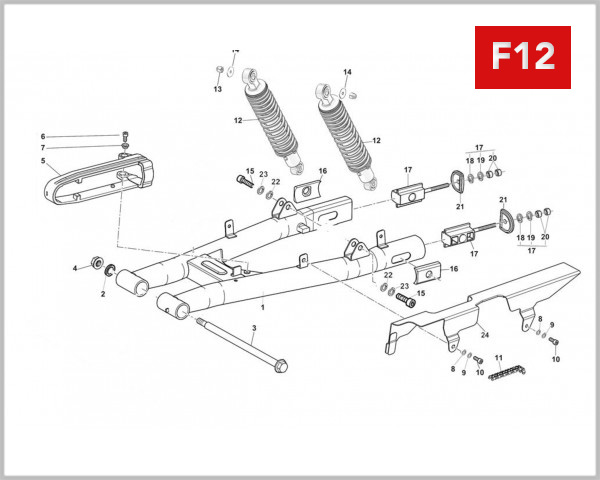 F12 - FORK ASSY