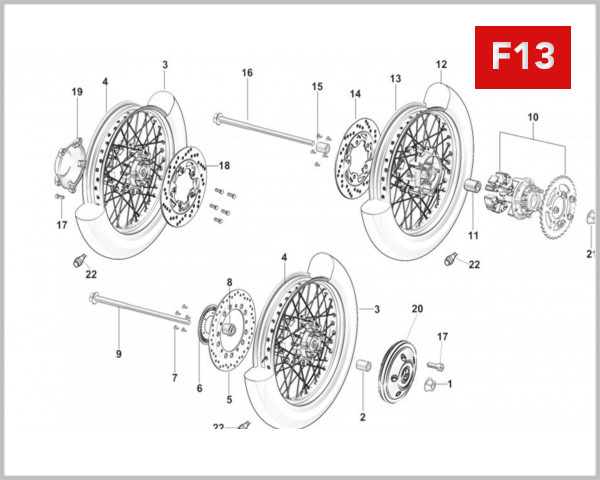 F13 - WHEELS
