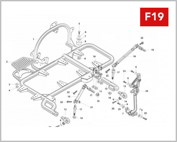 F19 - SIDE CAR FRAME