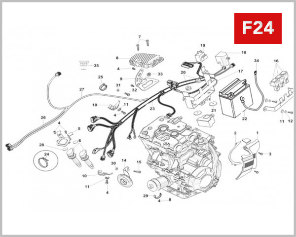 F24 - MAIN WIRING HARNESS