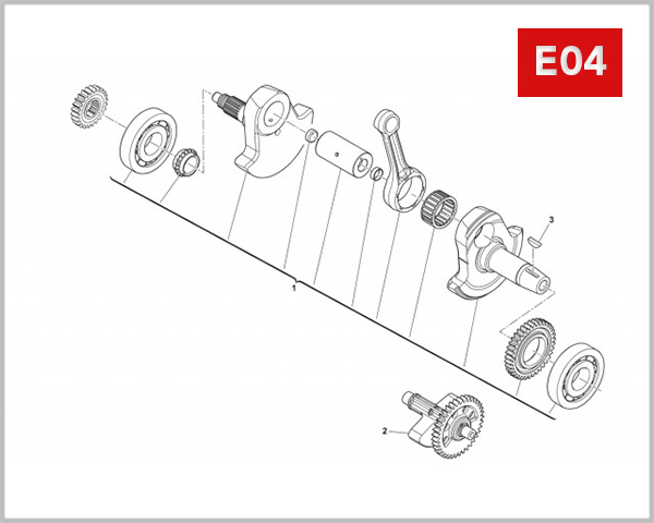 E04 - CRANKSHAFT