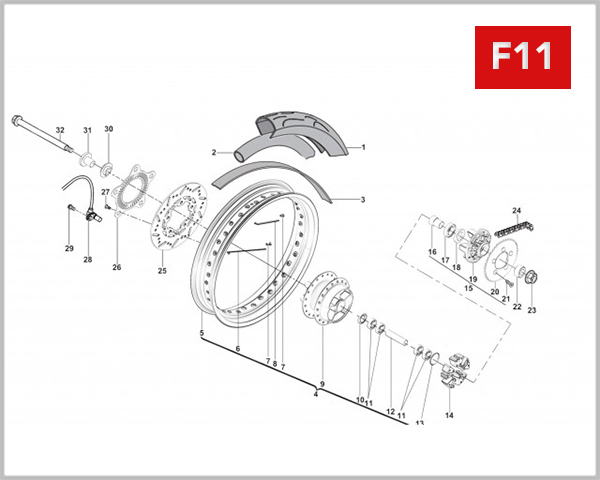 F11 - REAR WHEEL