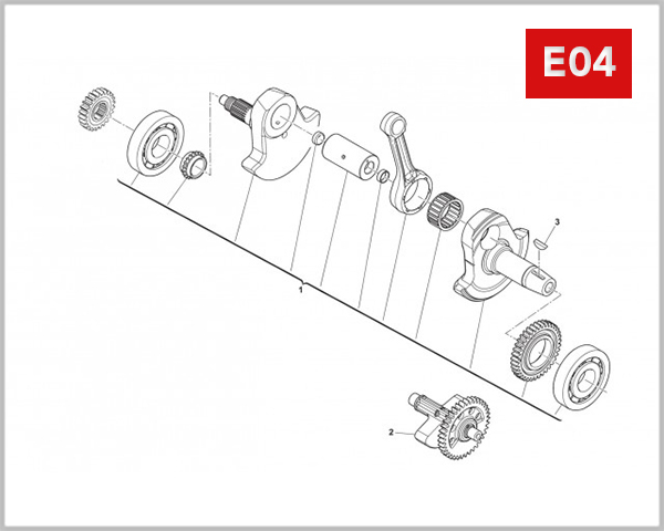 E04 - CRANKSHAFT