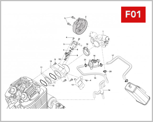 F01 - THROTTLE BODY