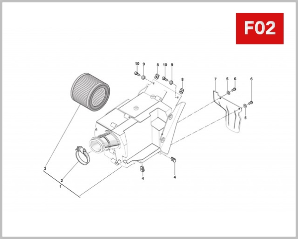F02 - AIR FILTER
