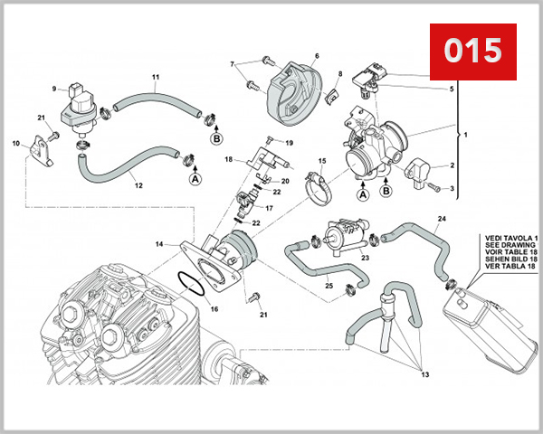 015 - THROTTLE BODY