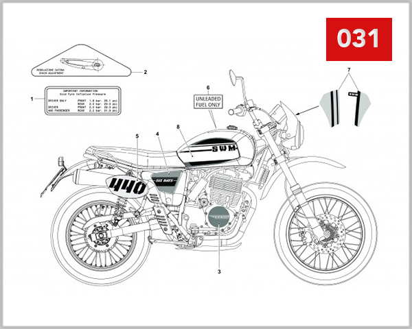 031 - EMBLEM AND LABEL