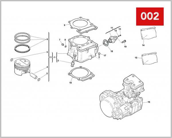002 - CYLINDER PISTON
