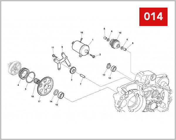 014 - STARTING MOTOR