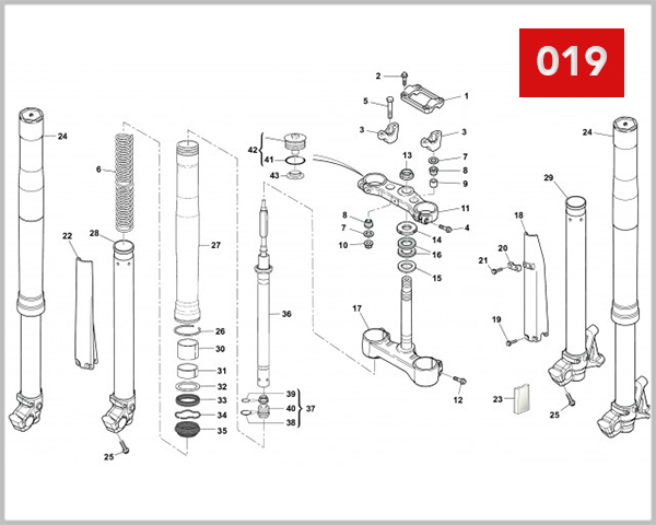 019 - FRONT FORK
