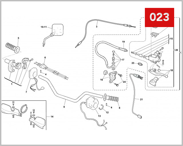 023 - HANDLEBAR CONTROLS