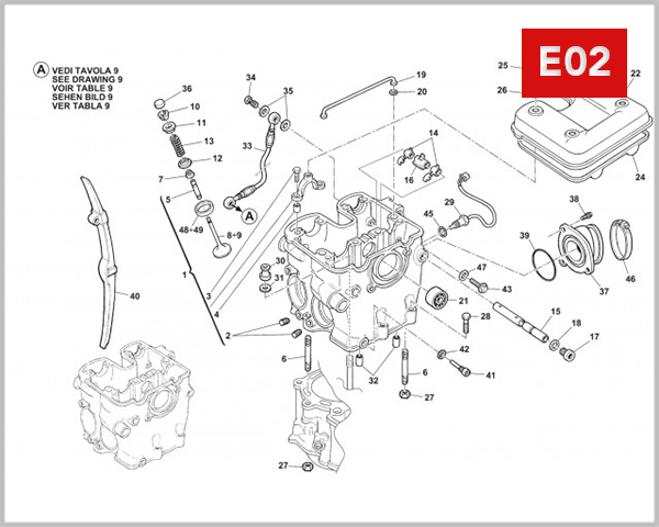 E02 - CYLINDER HEAD