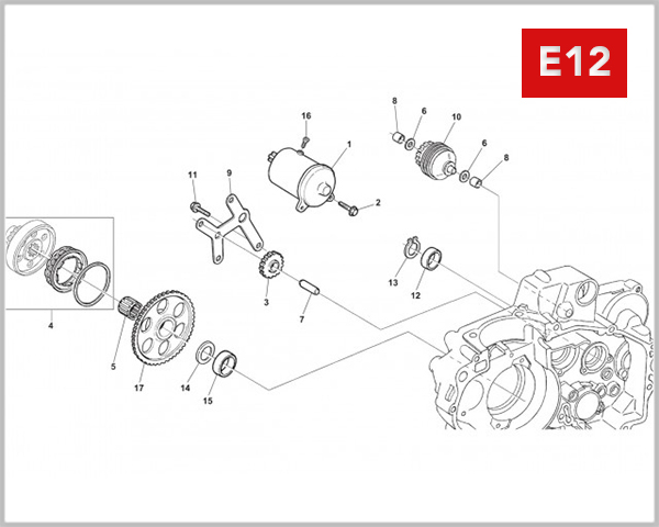 E12 - STARTING MOTOR