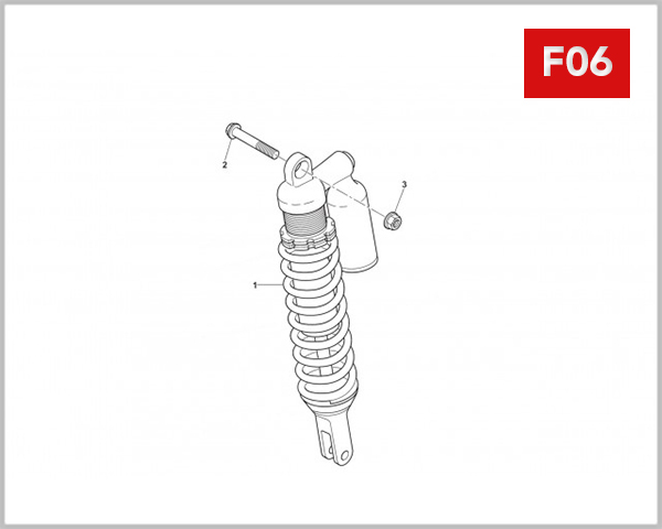 F06 - REAR SHOCK ABSORBER