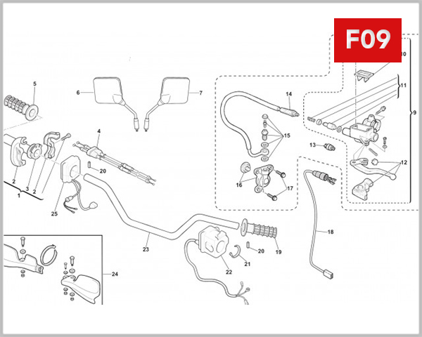 F09 - HANDLEBAR CONTROLS