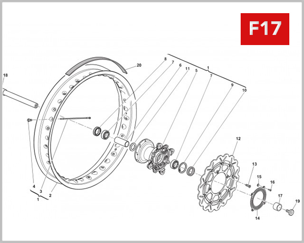 F17 - FRONT WHEEL
