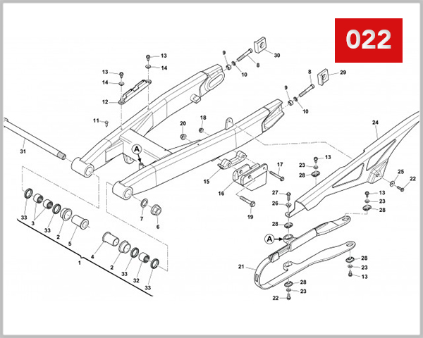 022 - REAR SWING ARM