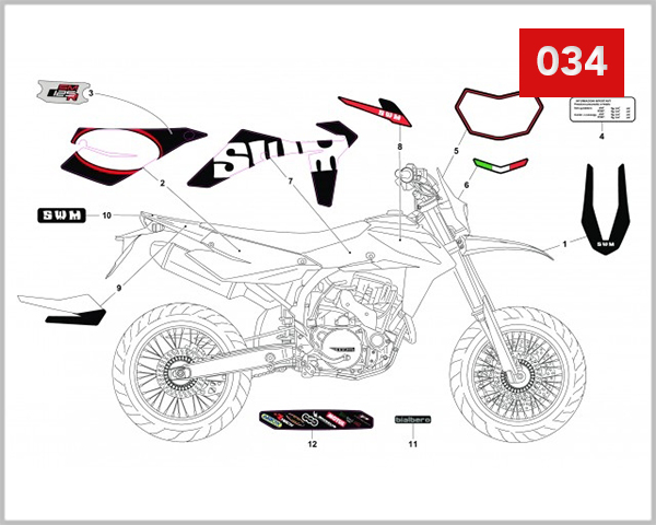 034 - EMBLEM SM 125R