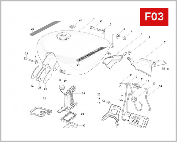 F03 - FUEL TANK & FUEL PUMP